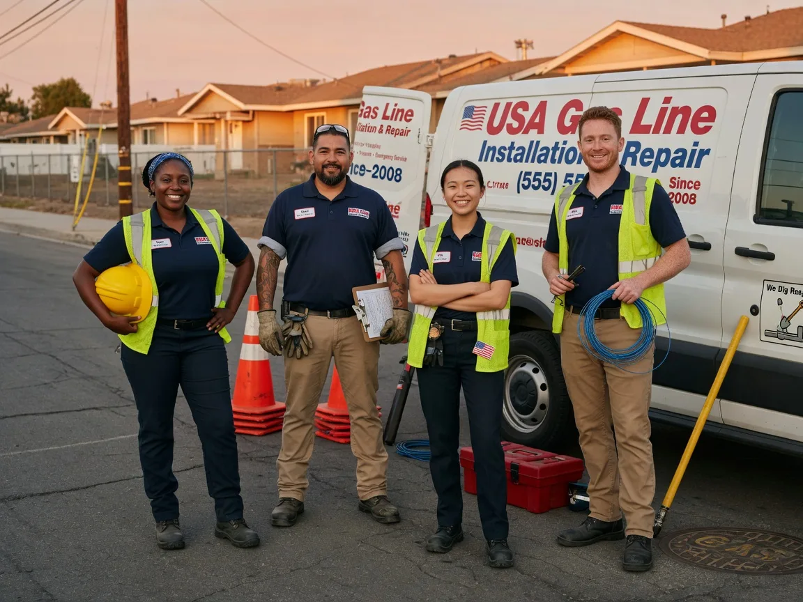 Gas Line Installation company in Camp Lejeune, NC